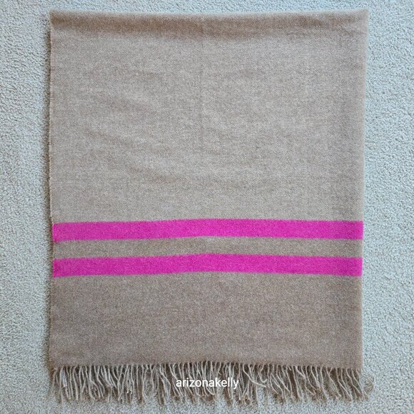 NEW alicia adams alpaca Big Sur Wrap Throw Blanket RETAIL $495 - Picture 14 of 16